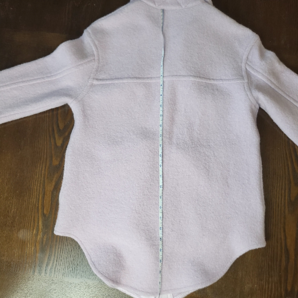 Aritzia Ganna Lilac Textured Cozy Spring Fall Countryside Shacket - Picture 9 of 11